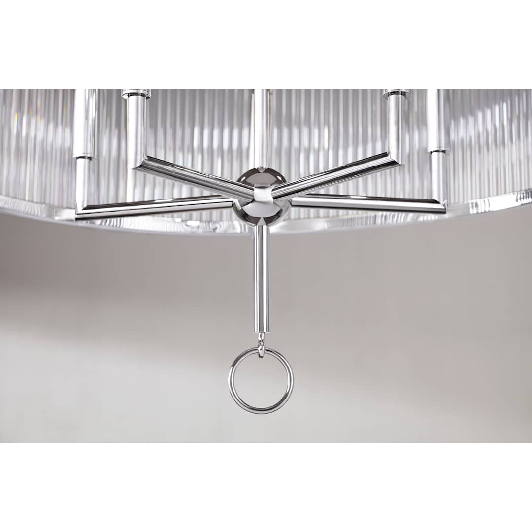 Terret 5 Light 29" Wide Taper Candle Drum Chandelier