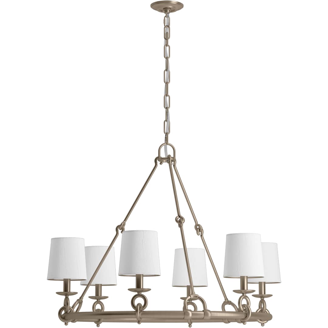 Terret 6 Light 36" Wide Taper Candle Ring Chandelier