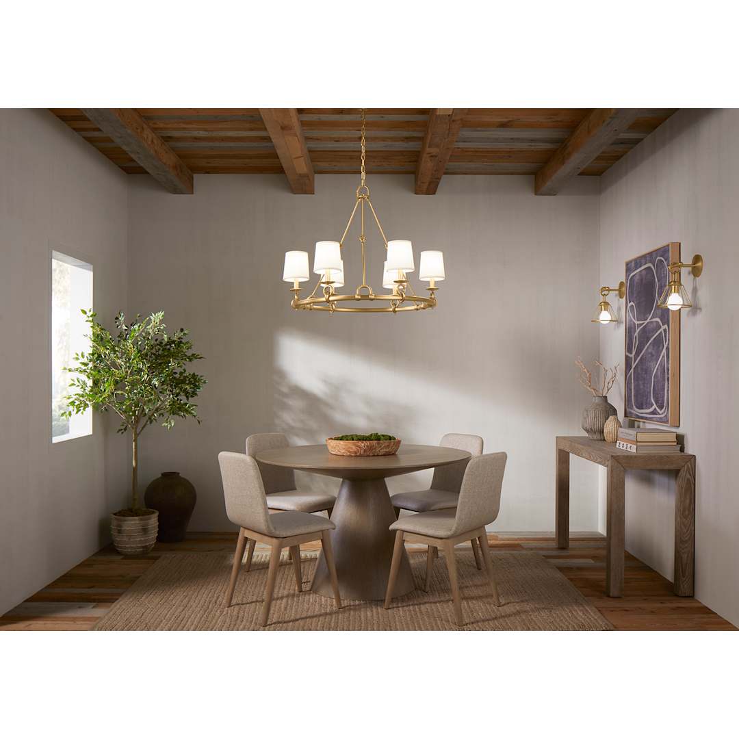 Terret 6 Light 36" Wide Taper Candle Ring Chandelier