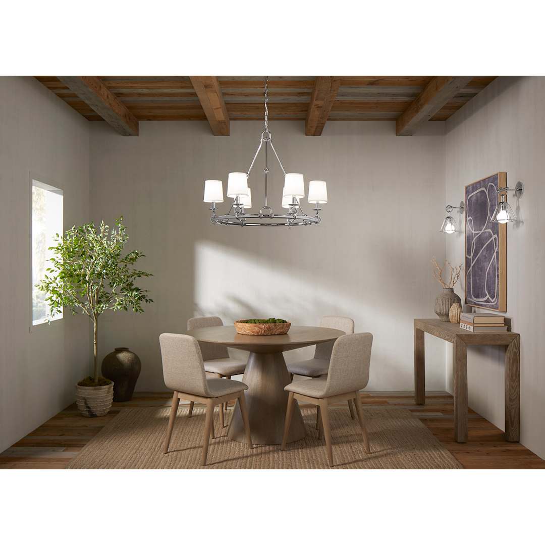 Terret 6 Light 36" Wide Taper Candle Ring Chandelier