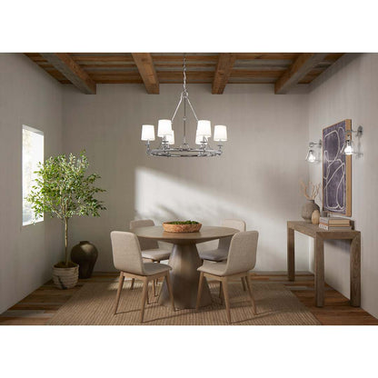 Terret 6 Light 36" Wide Taper Candle Ring Chandelier