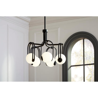 Kraga 5 Light 23" Wide Chandelier