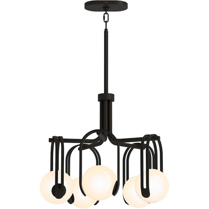 Kraga 5 Light 23" Wide Chandelier
