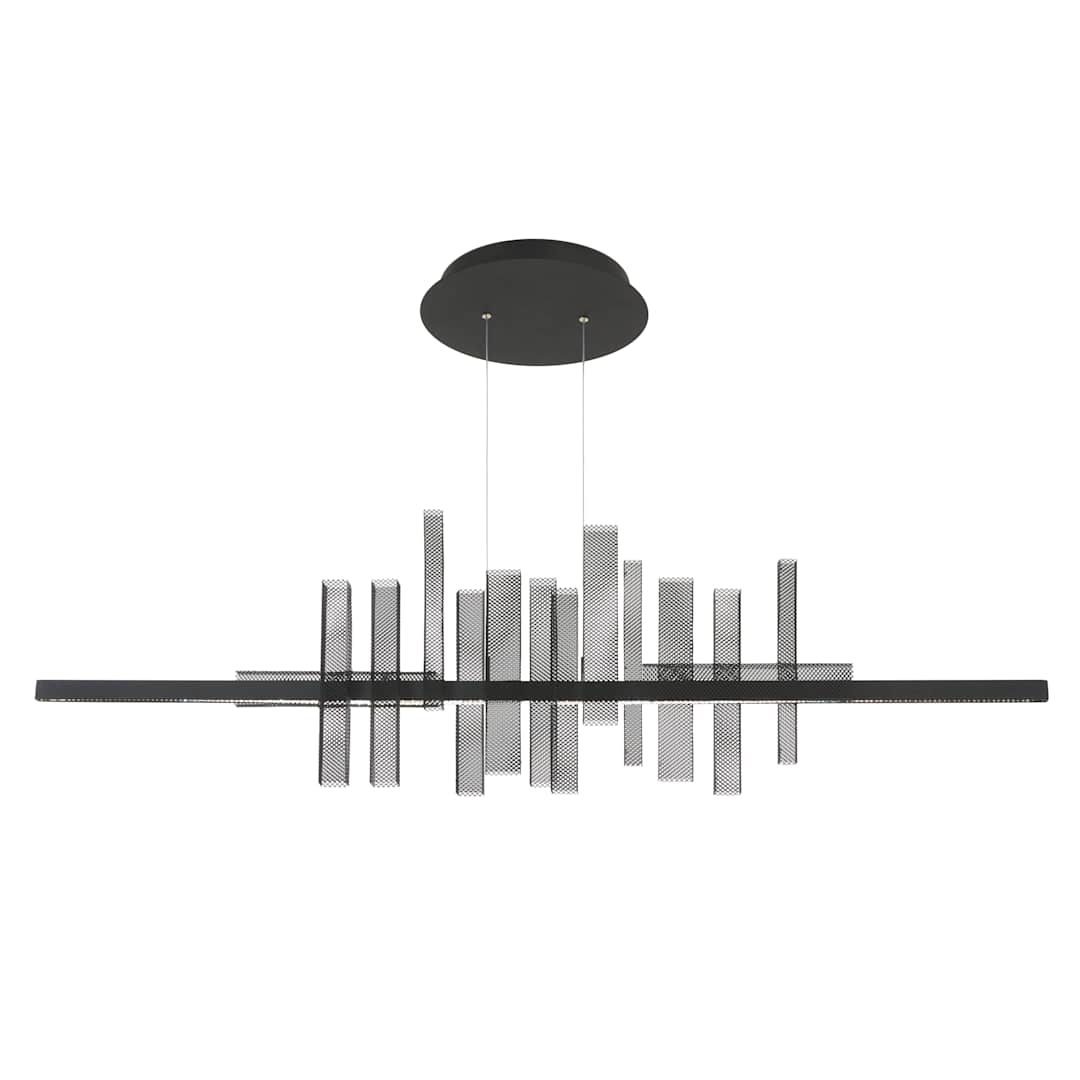 Alambre 14" Wide LED Chandelier