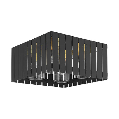 Greenwich 4 Light 13" Wide Flush Mount Outdoor Ceiling Fixture