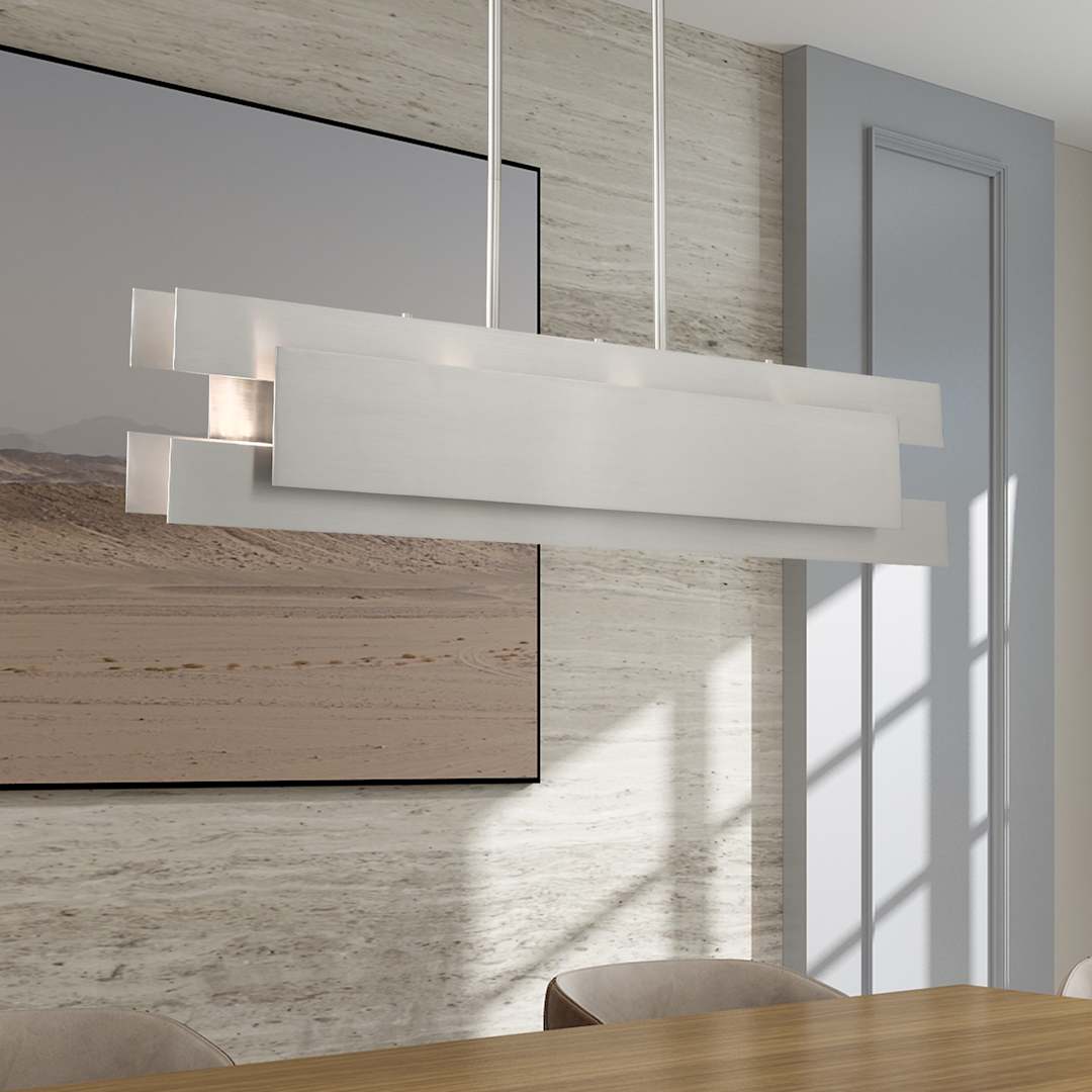 Varick 4 Light 36" Wide Linear Chandelier