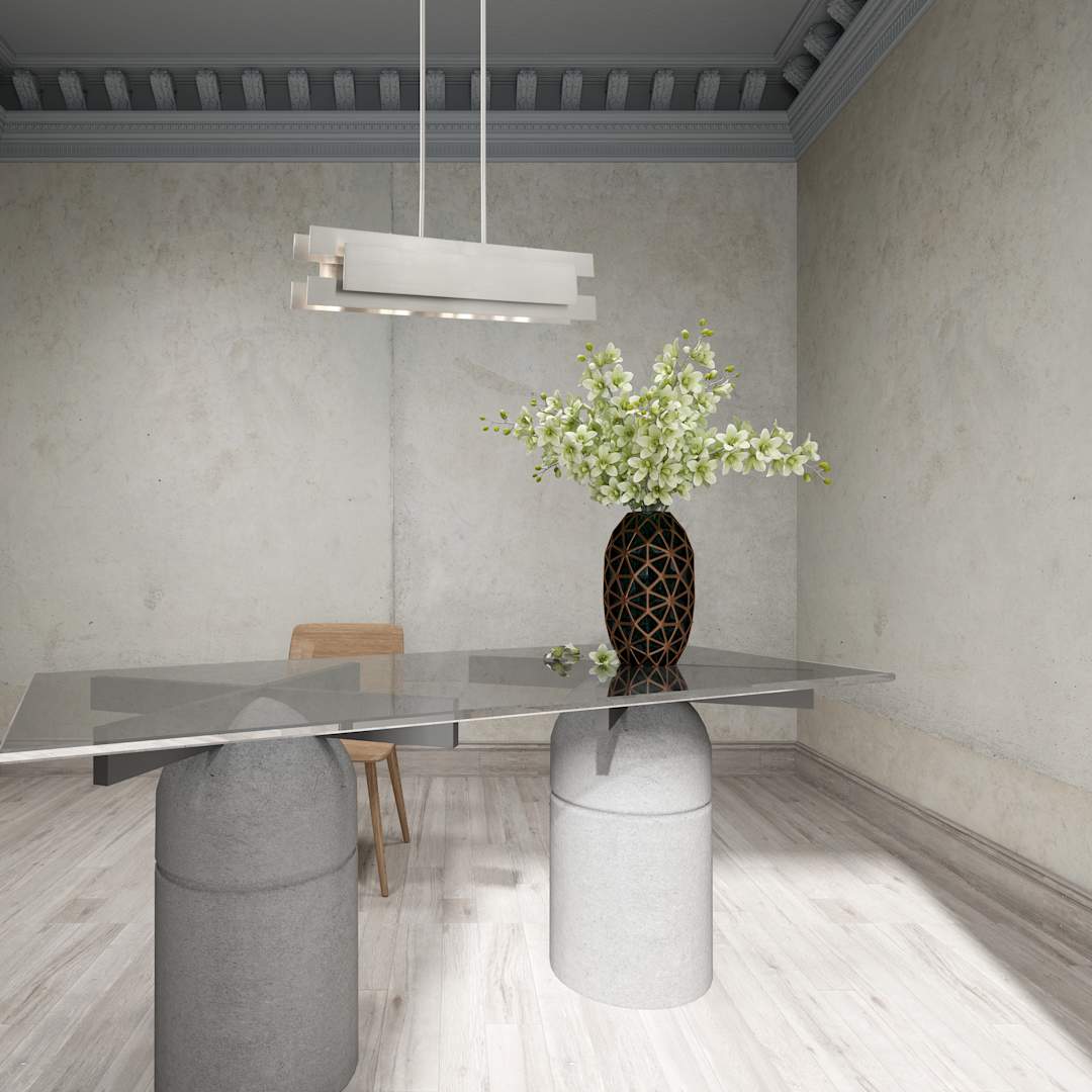 Varick 4 Light 36" Wide Linear Chandelier