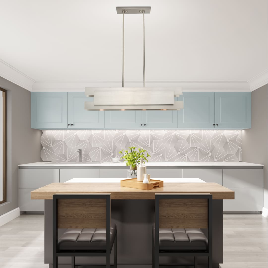 Varick 4 Light 36" Wide Linear Chandelier