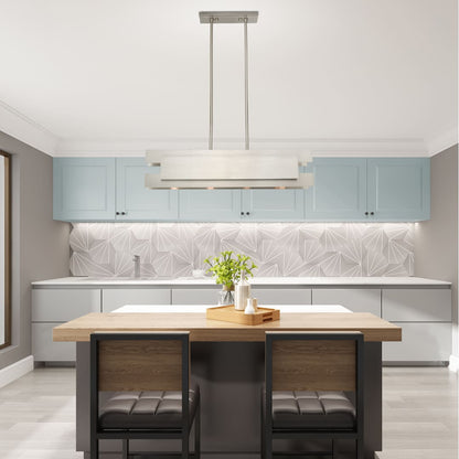 Varick 4 Light 36" Wide Linear Chandelier