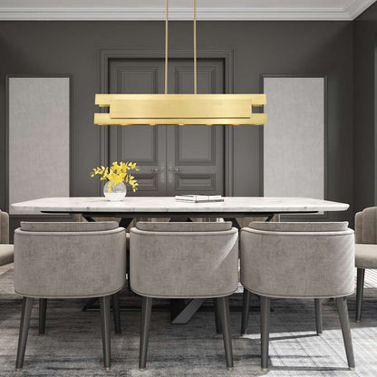 Varick 5 Light 46" Wide Linear Chandelier