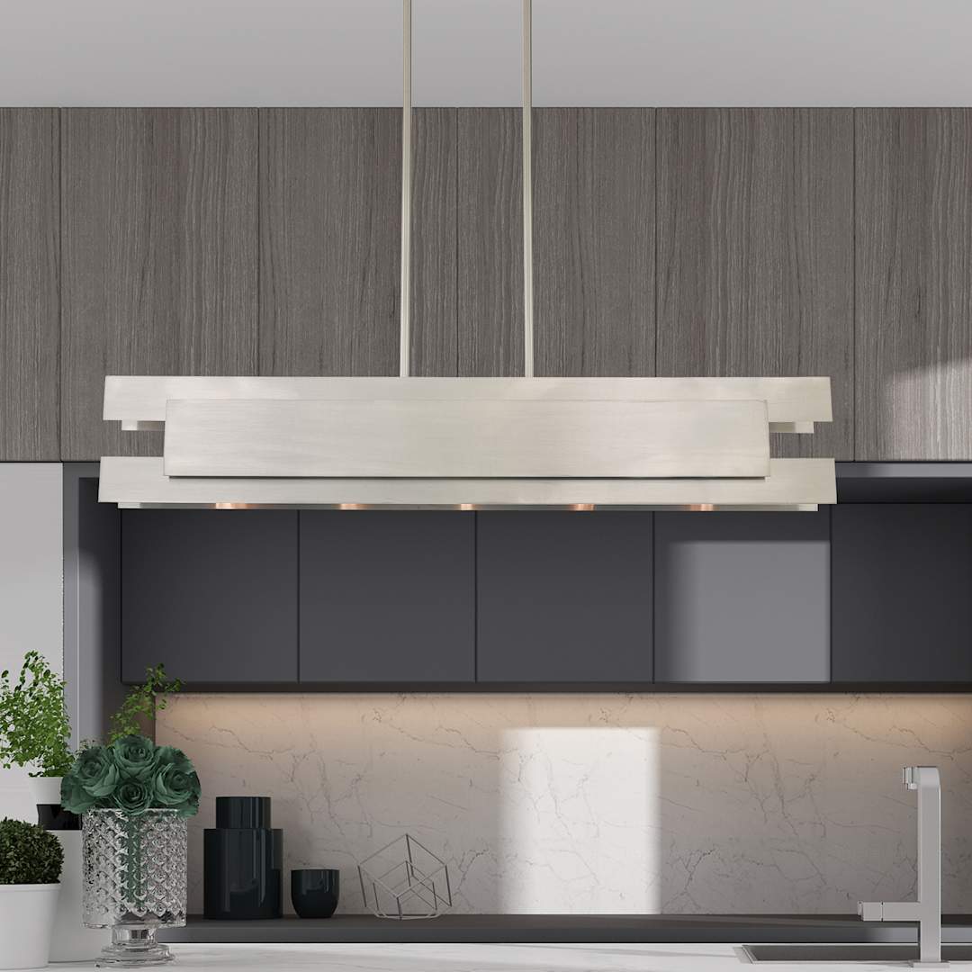 Varick 5 Light 46" Wide Linear Chandelier