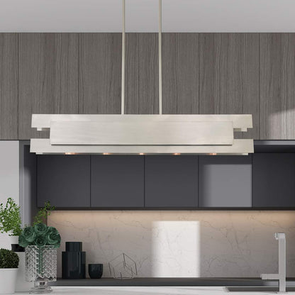 Varick 5 Light 46" Wide Linear Chandelier