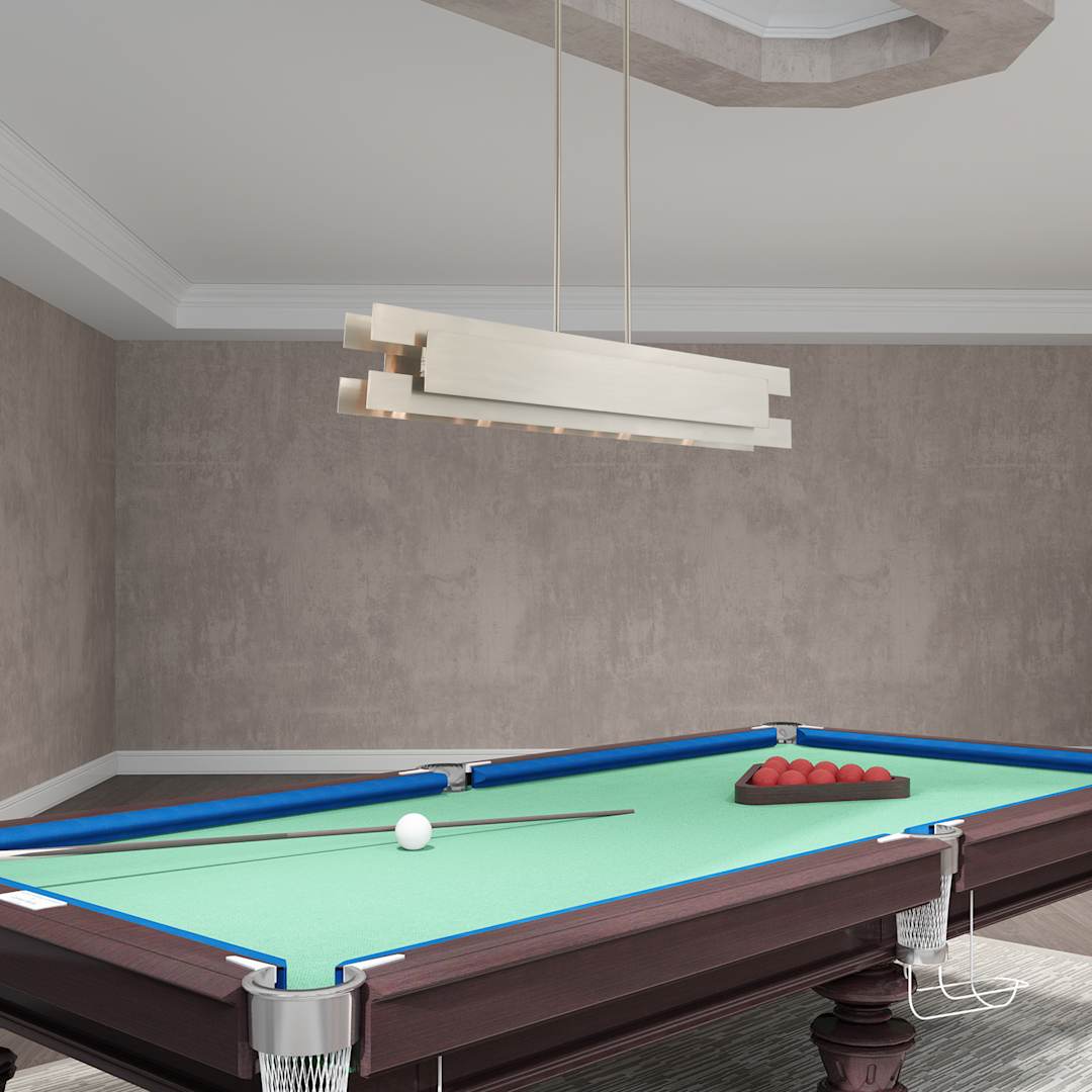 Varick 5 Light 46" Wide Linear Chandelier