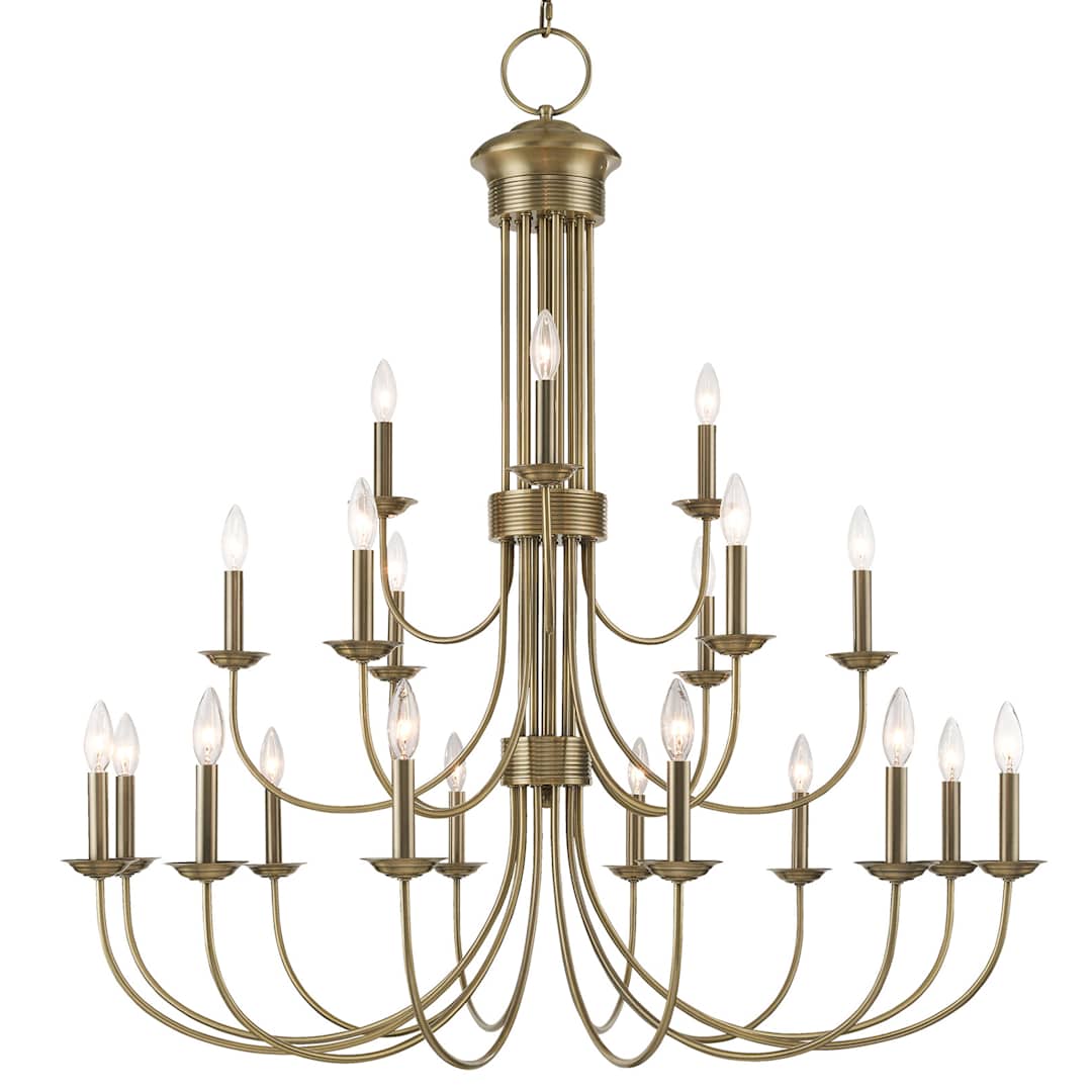 Estate 21 Light 42" Wide Taper Candle Style Chandelier