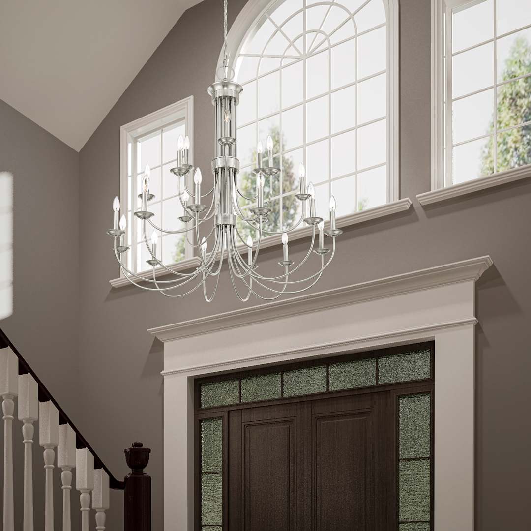 Estate 21 Light 42" Wide Taper Candle Style Chandelier