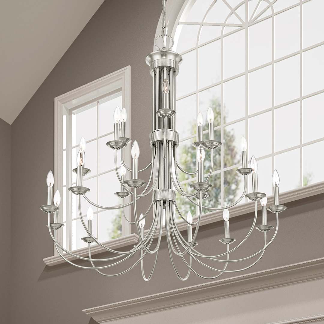 Estate 21 Light 42" Wide Taper Candle Style Chandelier