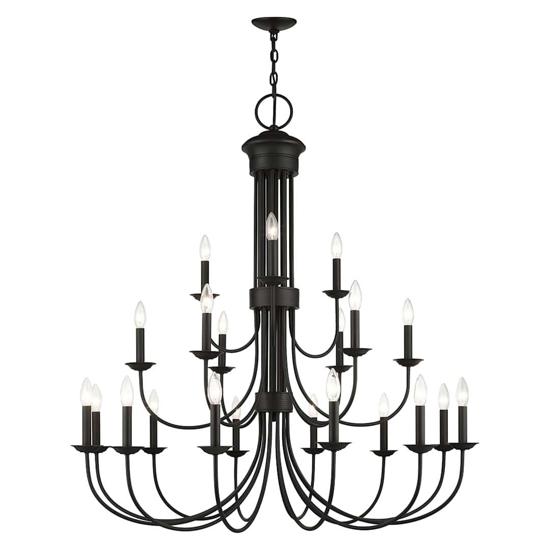 Estate 21 Light 42" Wide Taper Candle Style Chandelier