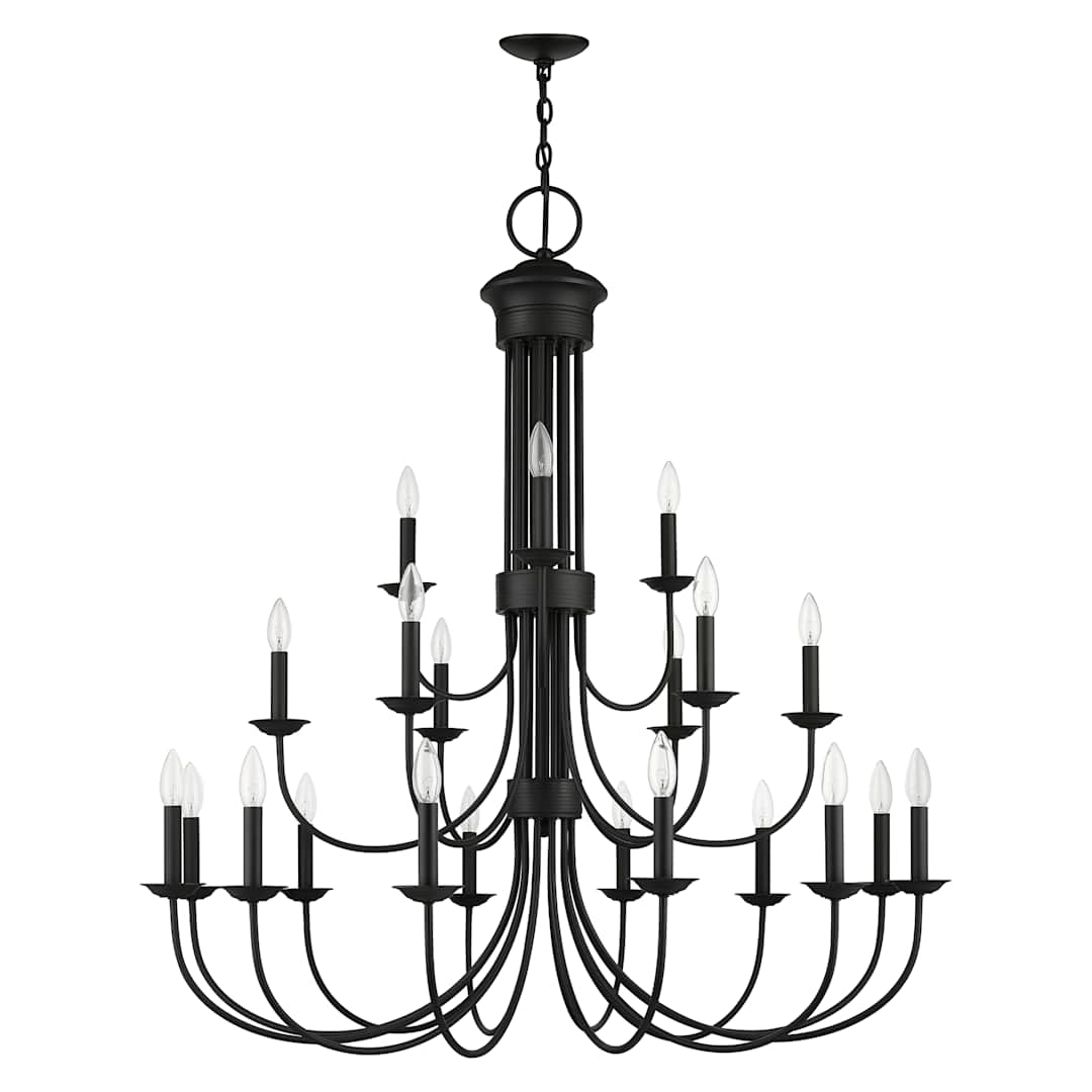 Estate 21 Light 42" Wide Taper Candle Style Chandelier