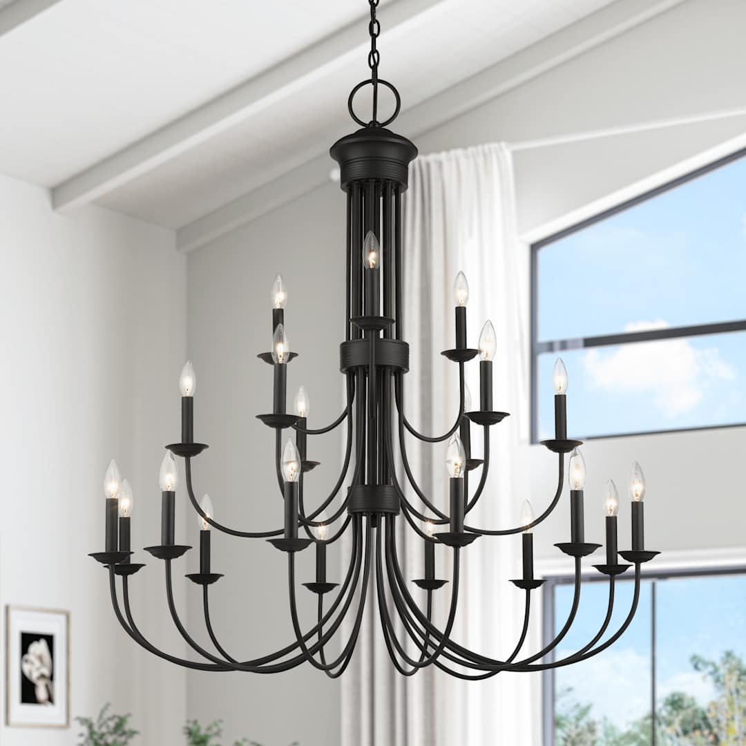 Estate 21 Light 42" Wide Taper Candle Style Chandelier