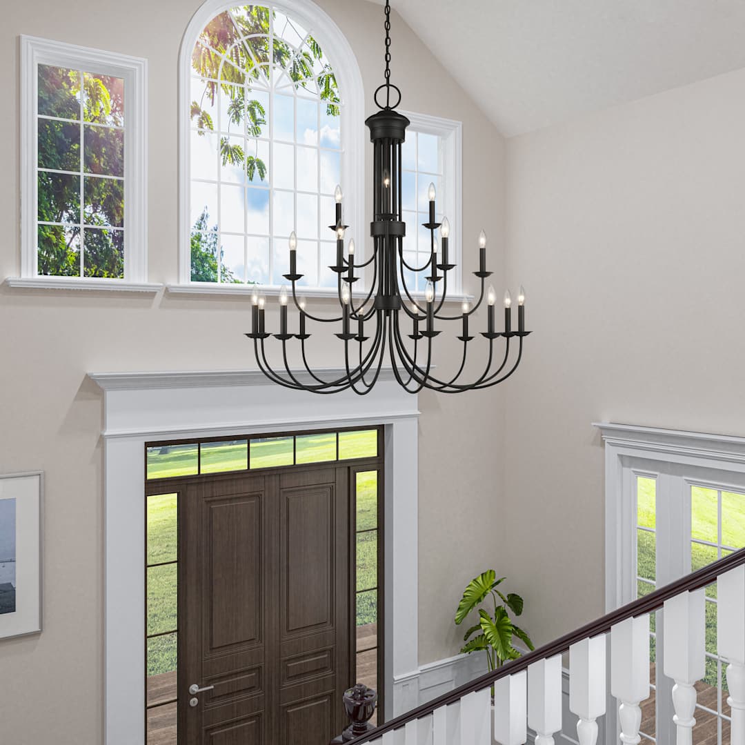 Estate 21 Light 42" Wide Taper Candle Style Chandelier