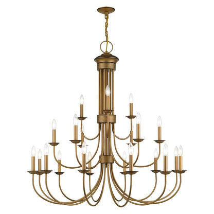 Estate 21 Light 42" Wide Taper Candle Style Chandelier
