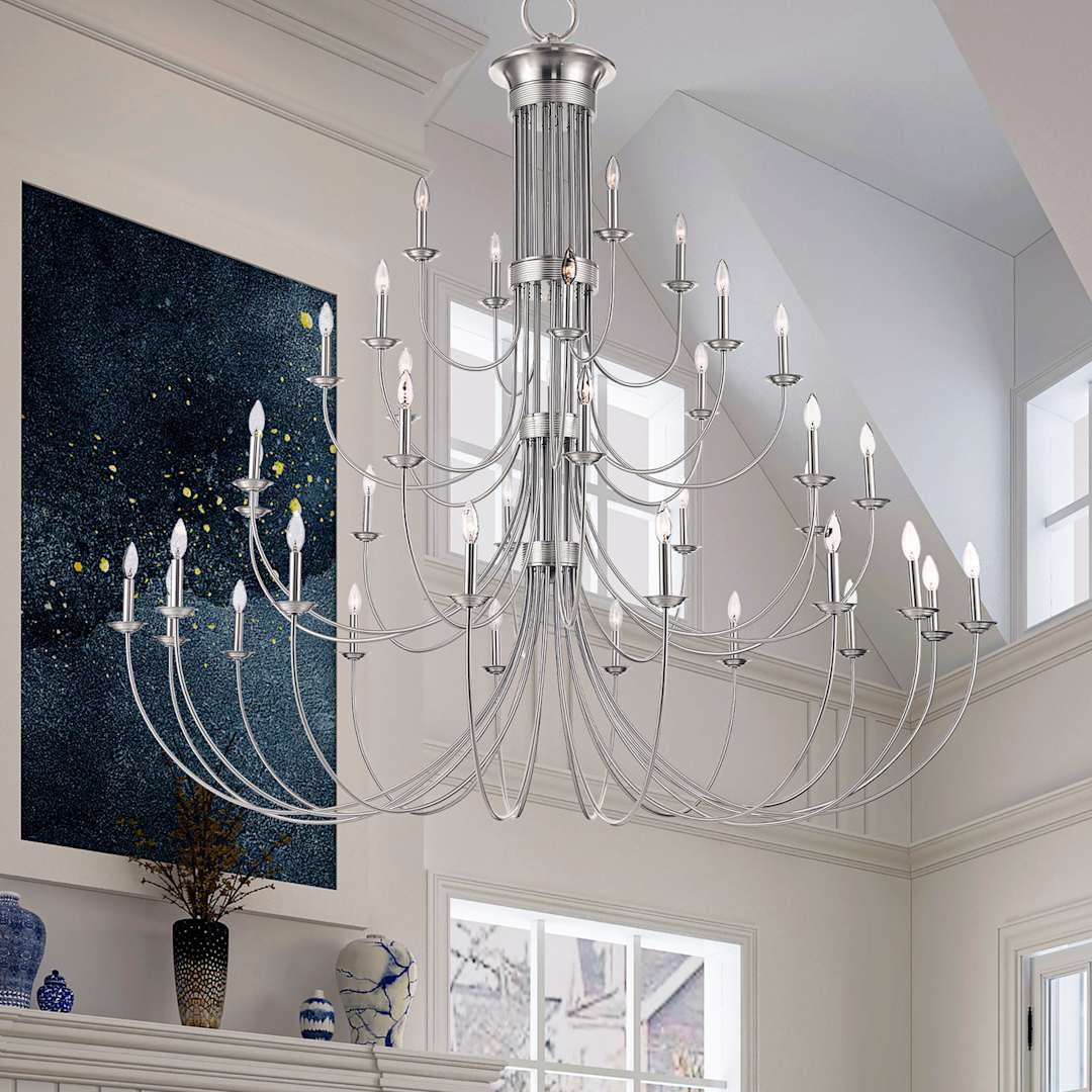 Estate 38 Light 72" Wide Candle Style Chandelier