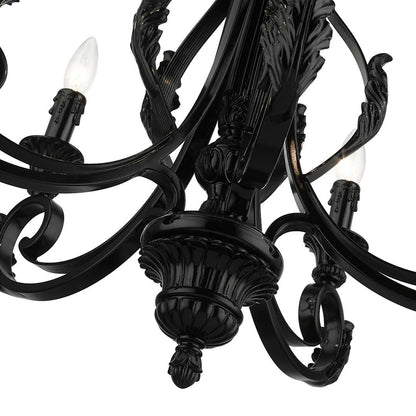 Valencia 5 Light 25" Wide Taper Candle Style Chandelier