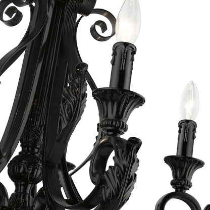 Valencia 5 Light 25" Wide Taper Candle Style Chandelier