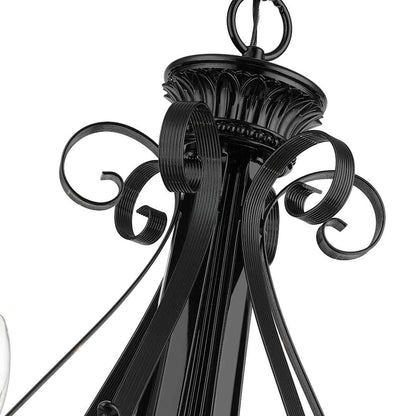 Valencia 6 Light 35" Wide Taper Candle Style Chandelier