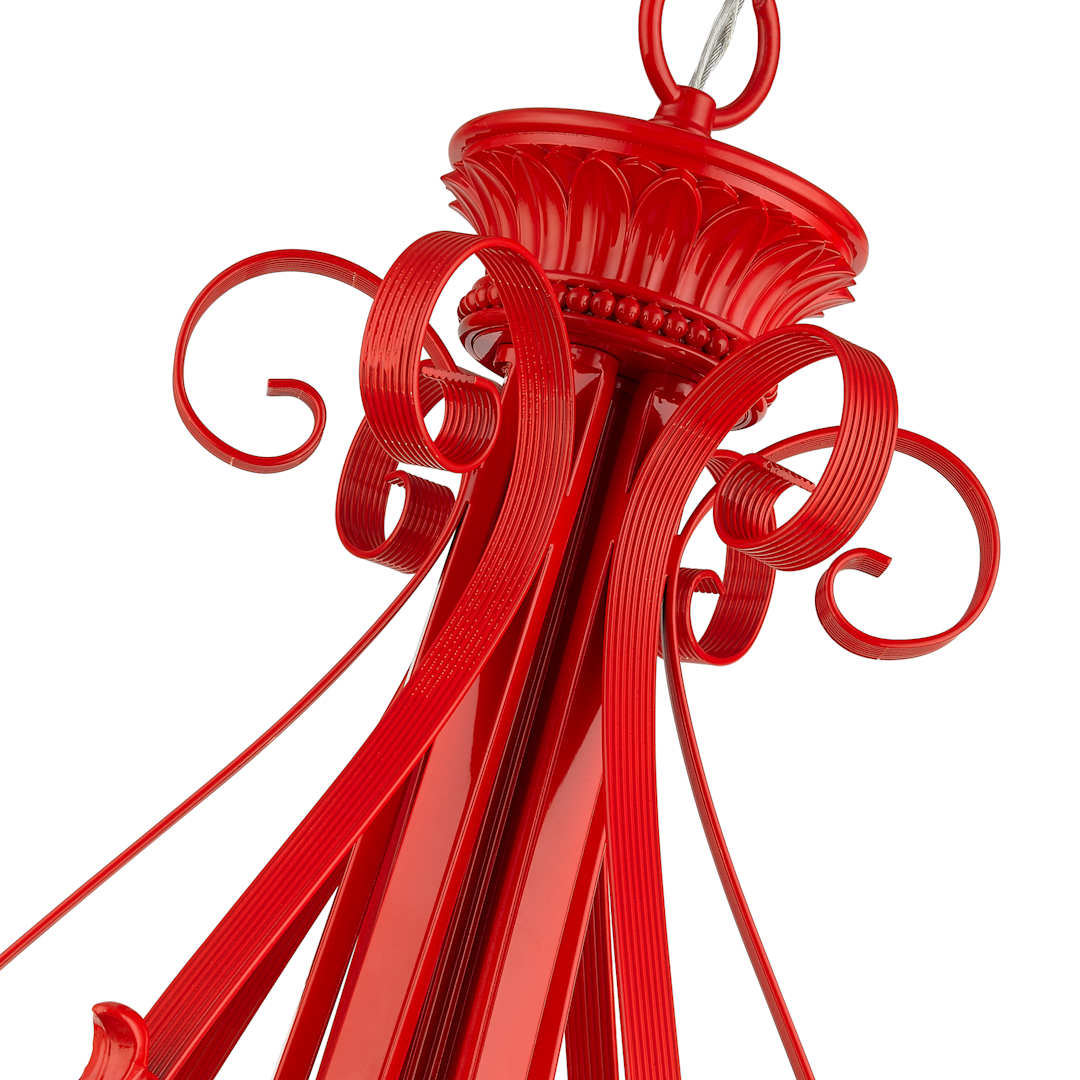 Valencia 6 Light 35" Wide Taper Candle Style Chandelier