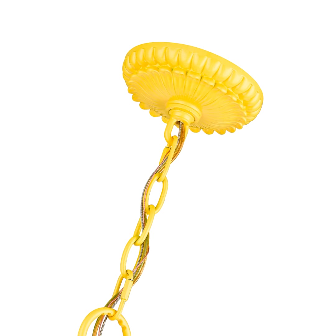 Valencia 6 Light 35" Wide Taper Candle Style Chandelier