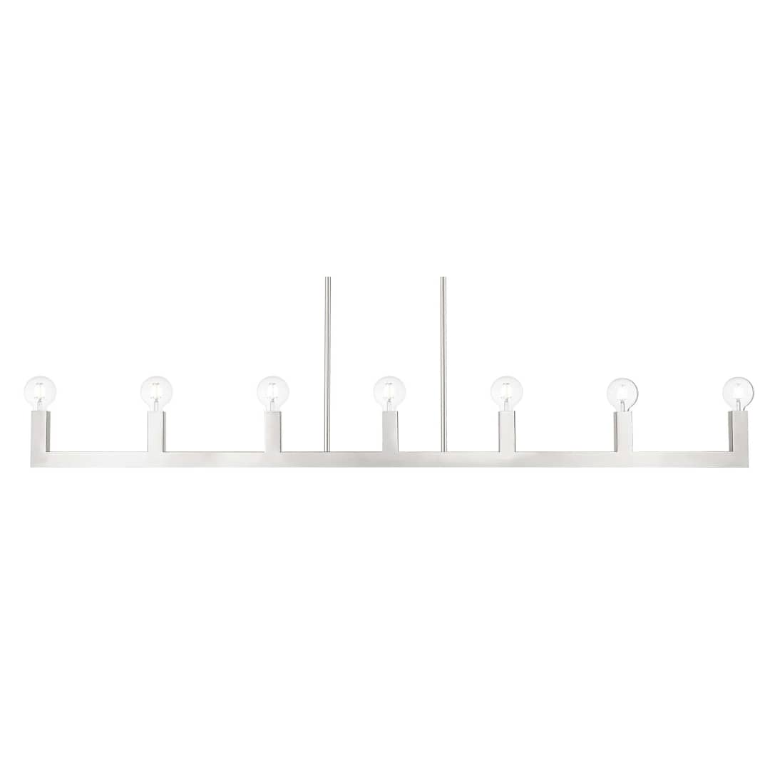 Solna 7 Light 17" Wide Linear Chandelier