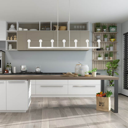 Solna 7 Light 17" Wide Linear Chandelier