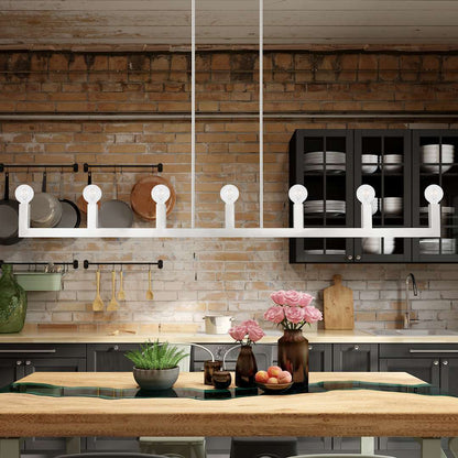 Solna 7 Light 17" Wide Linear Chandelier