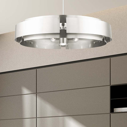 Varick 7 Light 34" Wide Drum Chandelier