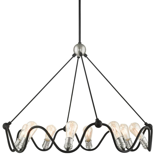 Archer 8 Light 36" Wide Ring Chandelier
