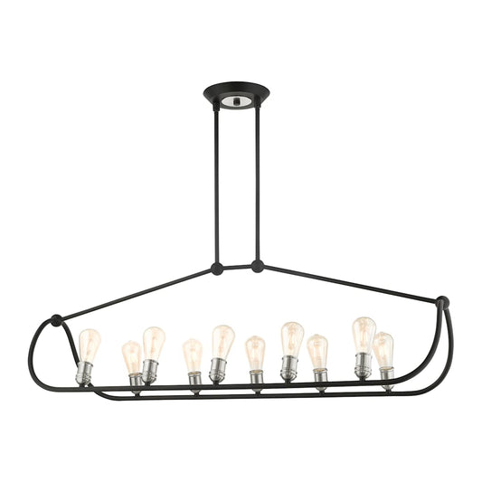 Archer 10 Light 48" Wide Linear Chandelier