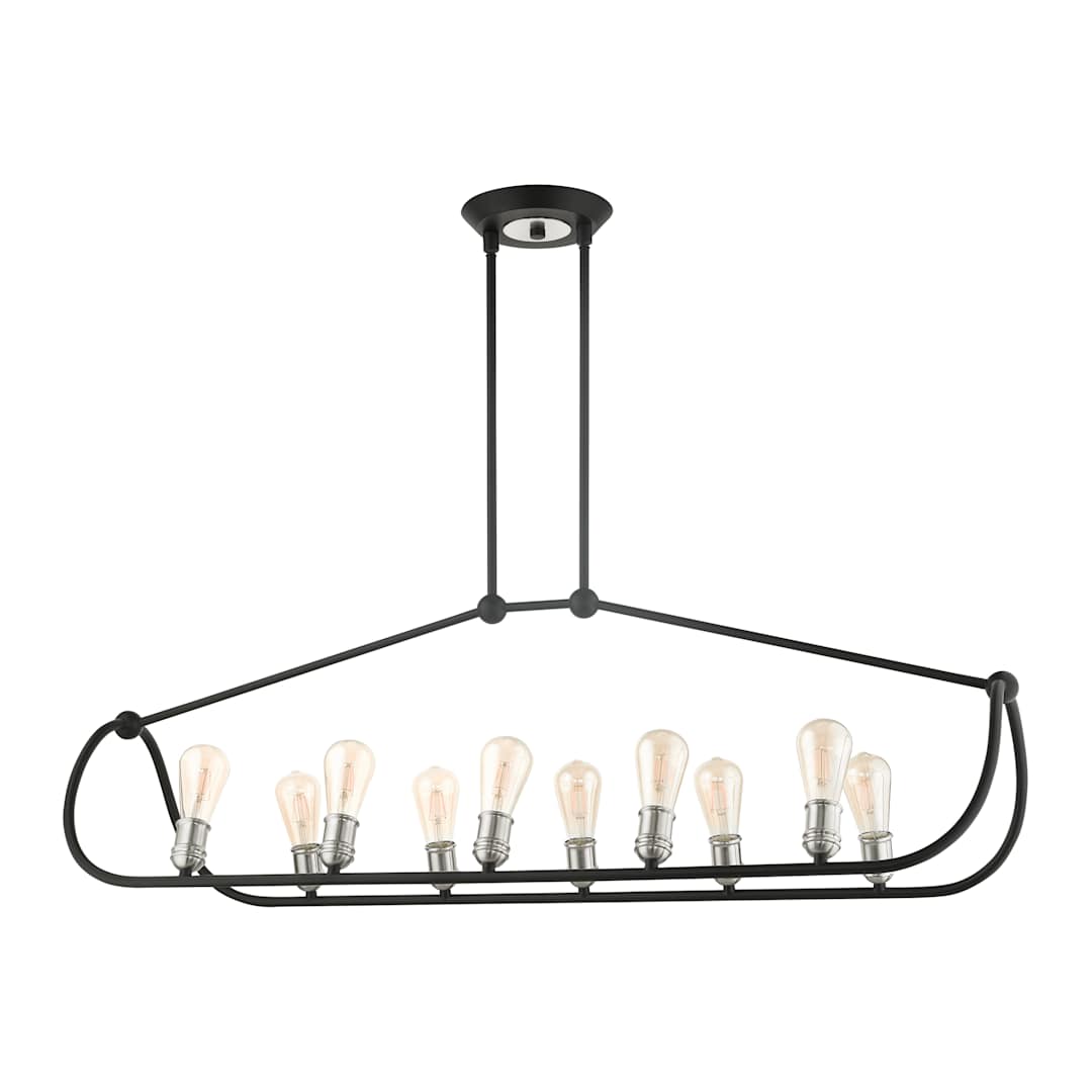 Archer 10 Light 48" Wide Linear Chandelier