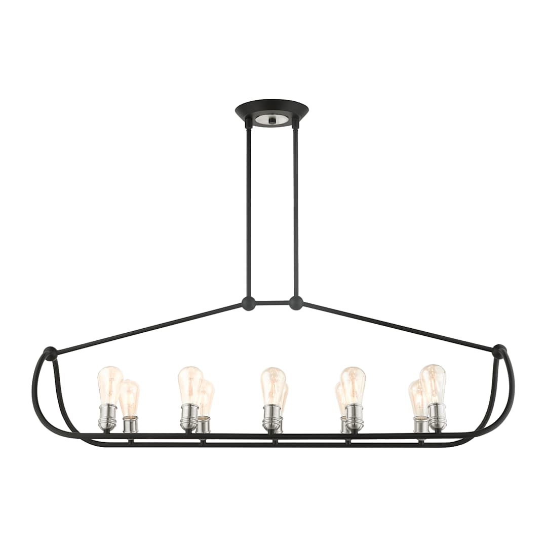 Archer 10 Light 48" Wide Linear Chandelier