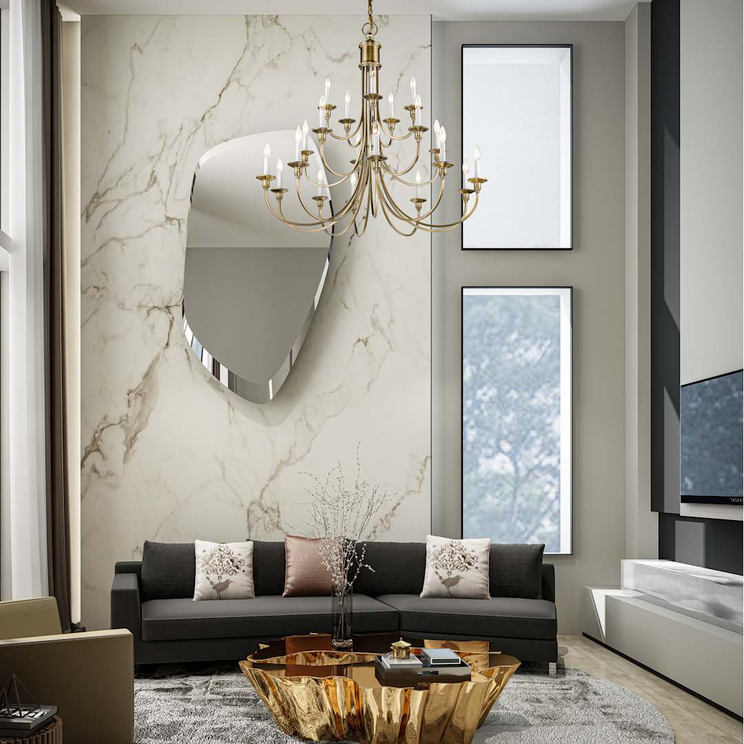 Cranford 20 Light 3 Tier Chandelier