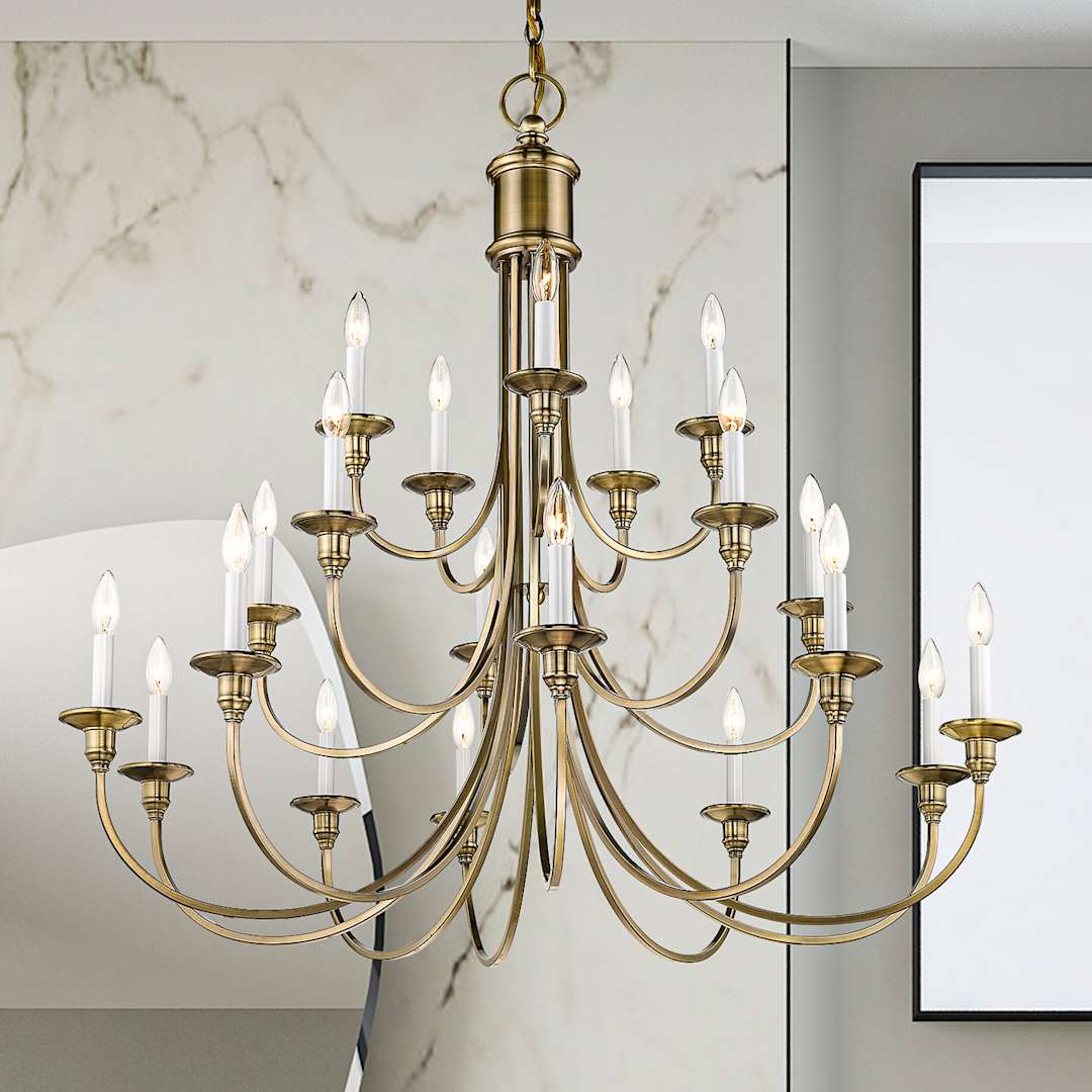 Cranford 20 Light 3 Tier Chandelier
