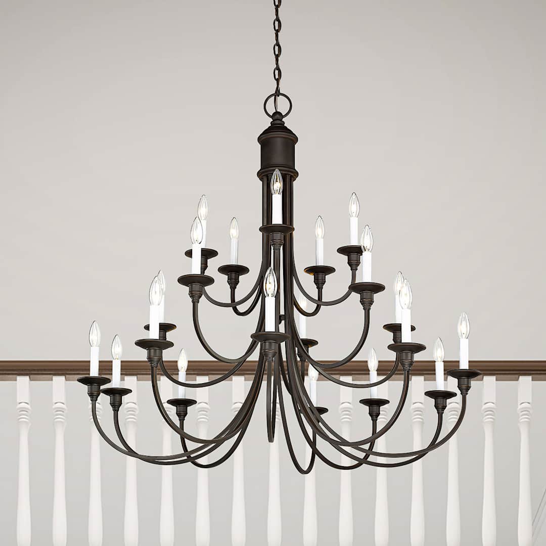 Cranford 20 Light 3 Tier Chandelier