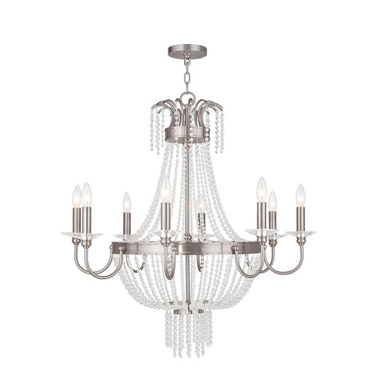 Valentina 8 Light 1 Tier Chandelier