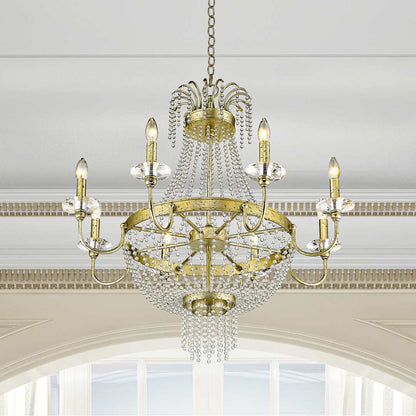 Valentina 8 Light 1 Tier Chandelier