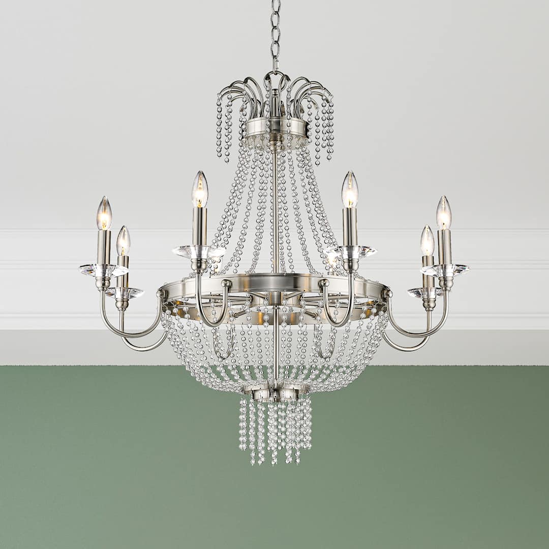 Valentina 8 Light 1 Tier Chandelier