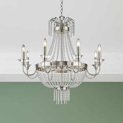 Valentina 8 Light 1 Tier Chandelier