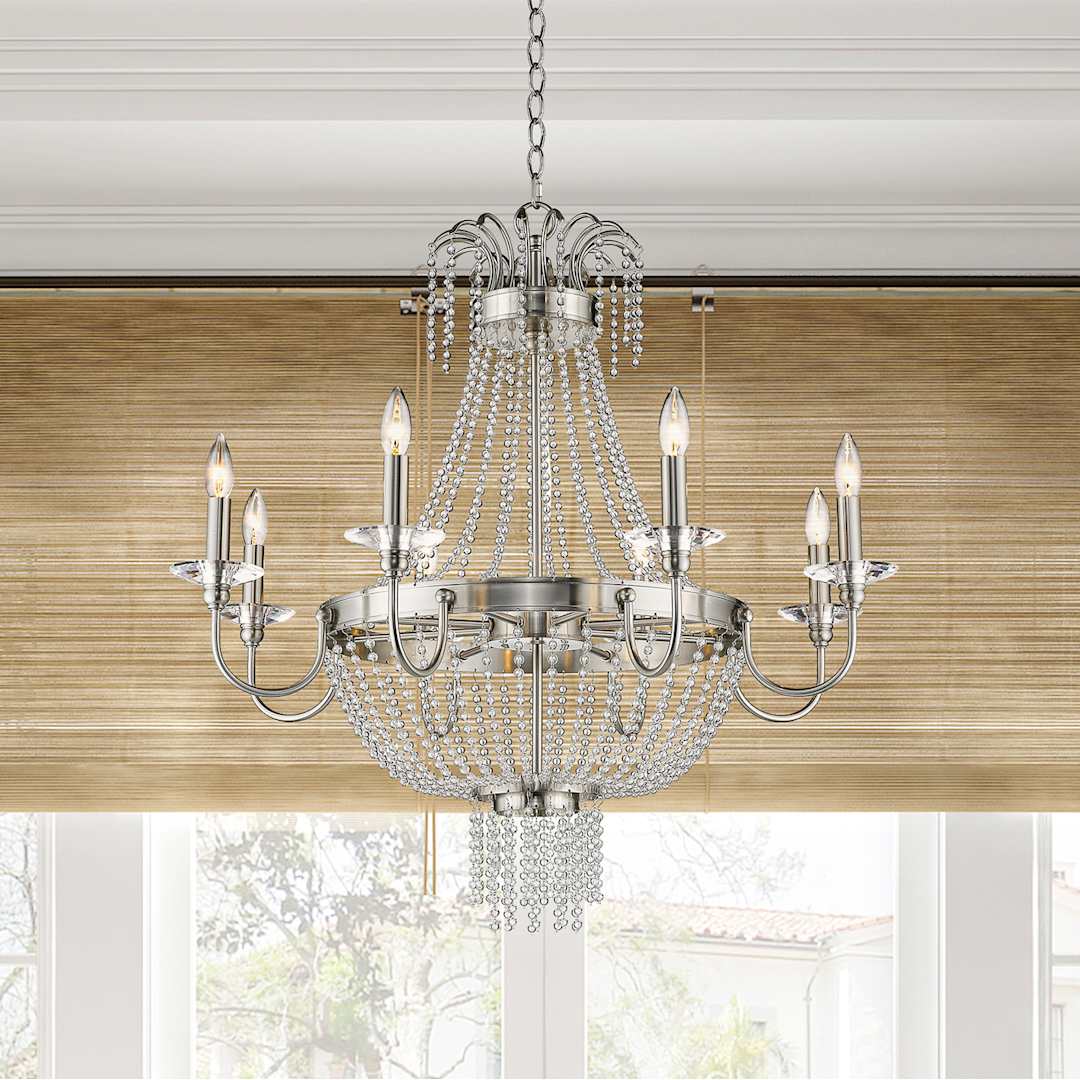 Valentina 8 Light 1 Tier Chandelier