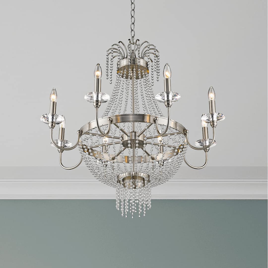 Valentina 8 Light 1 Tier Chandelier