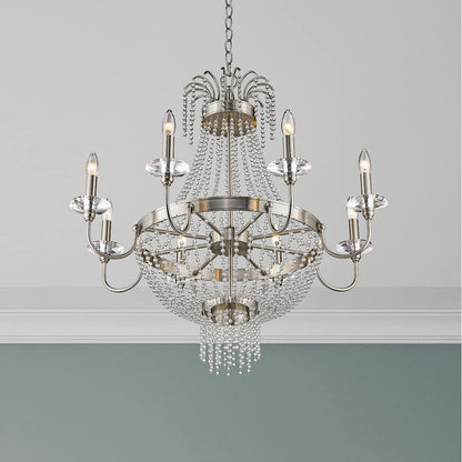 Valentina 8 Light 1 Tier Chandelier