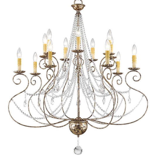 Isabella 14 Light 2 Tier Chandelier